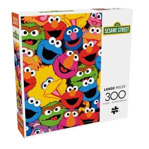 Buffalo David Bitton Sesame Street Puzzle - Vibrant Colors 300 pieces